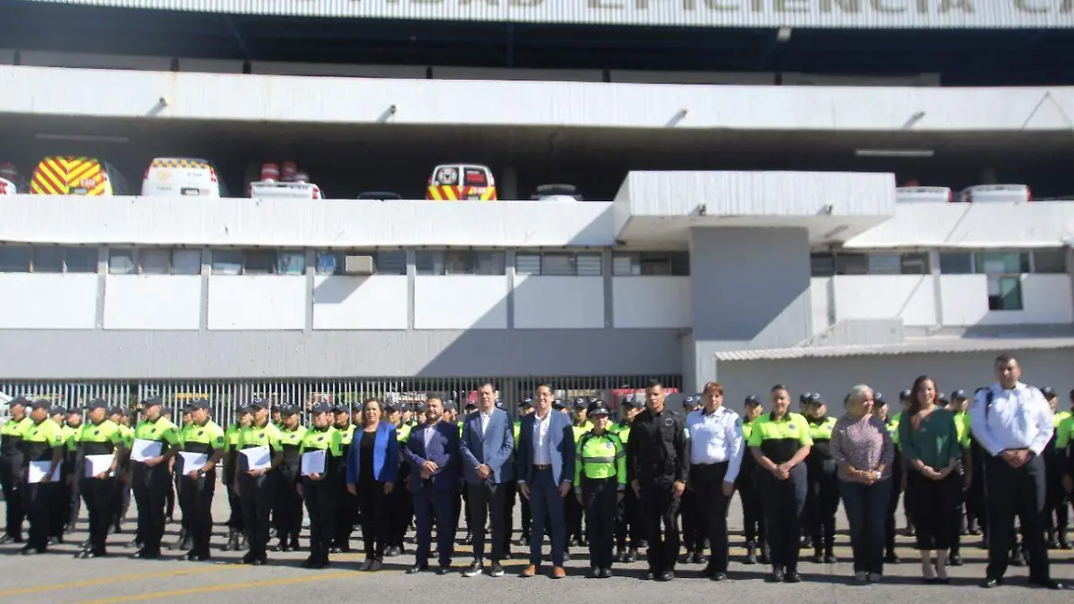 Policías operativo Salvando Vidas